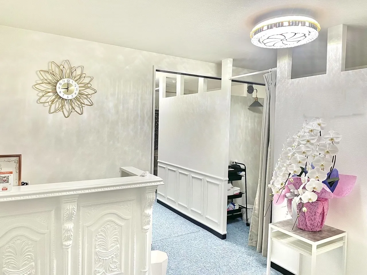 恵比寿の隠れ家エステサロンChalm 店内の様子